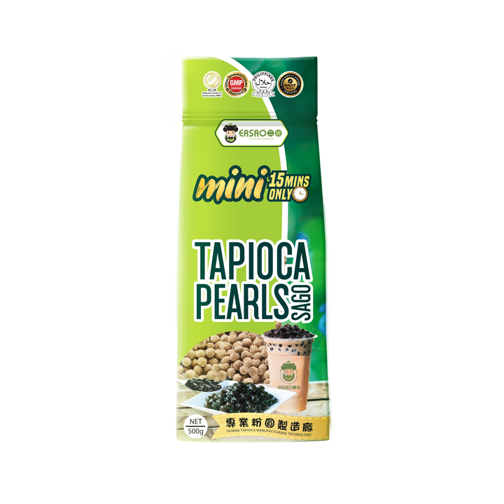 Mini Tapioca Pearls (Black) 500g