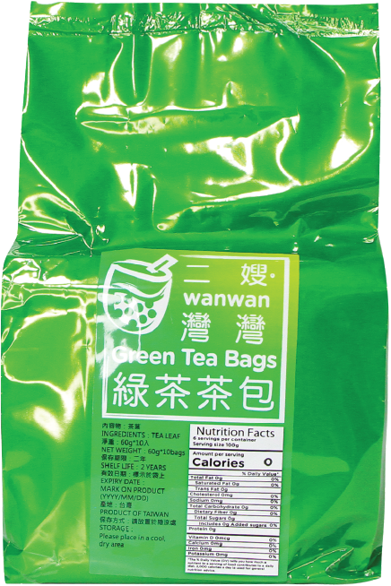 Wanwan Green Tea Bag 60g