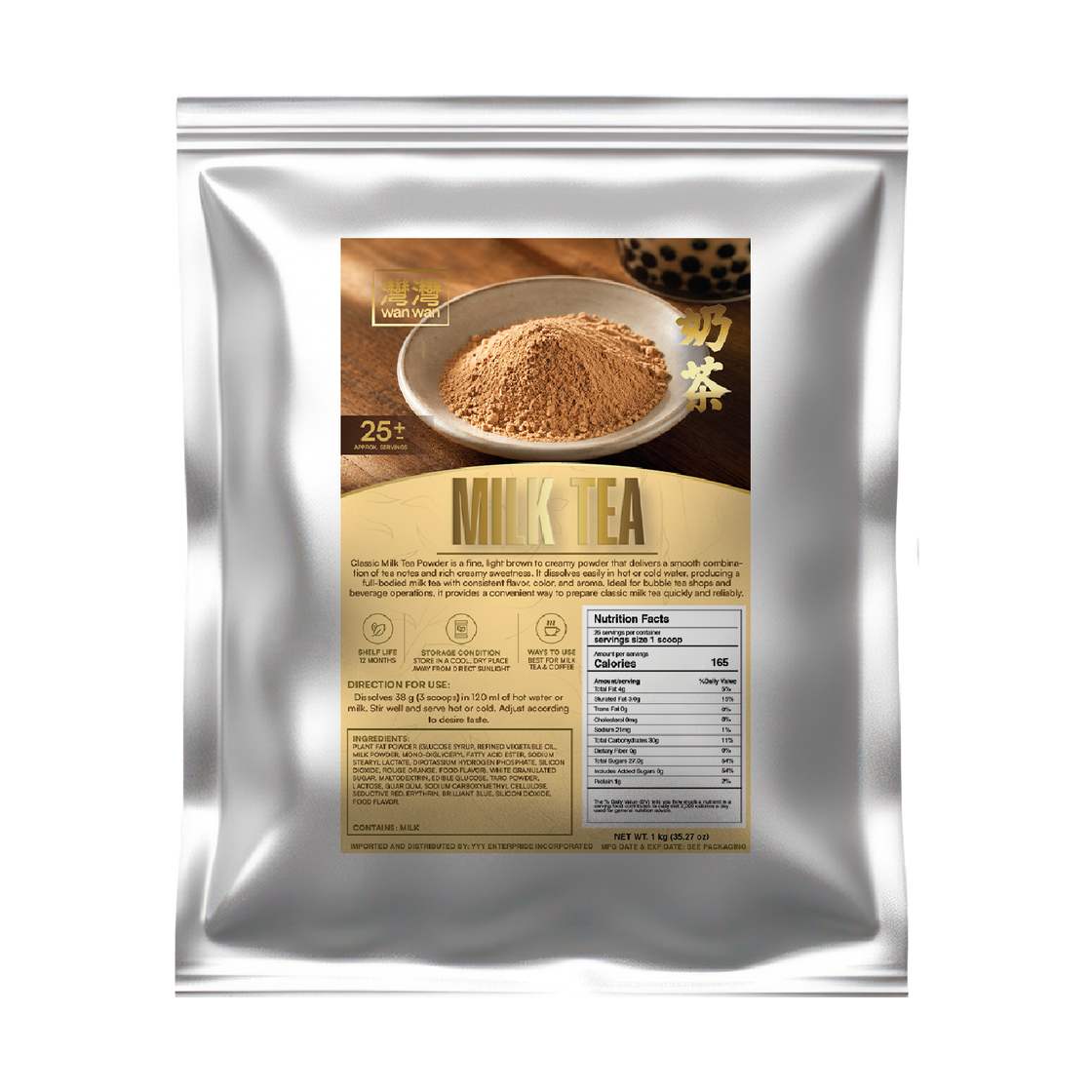 Wanwan Classic Milk Tea Powder 1kg