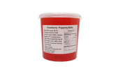 Wanwan Strawberry Popping Boba 3.4kg